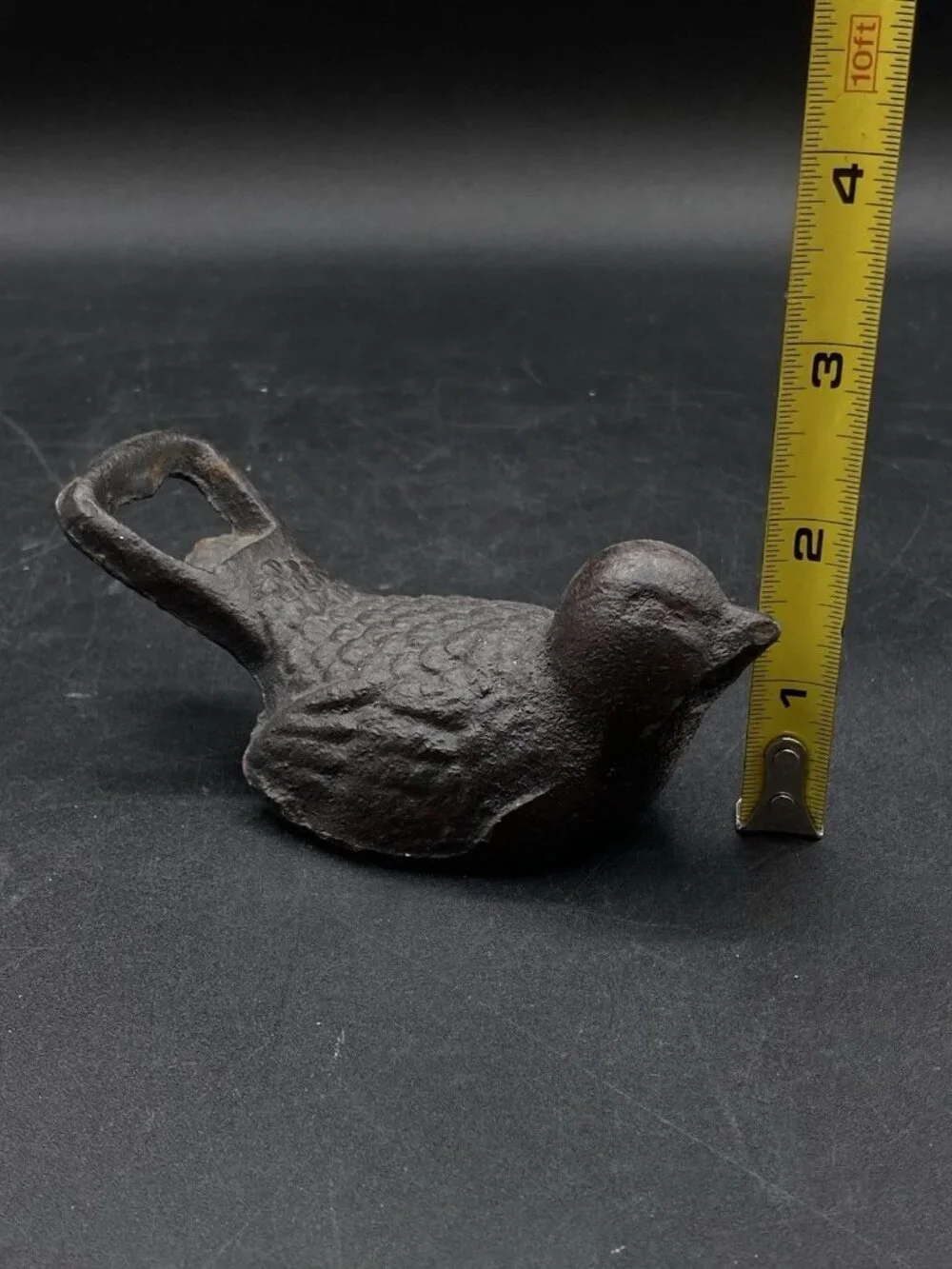 Cast Iron Metal Bird Beer Bottle Opener Decor